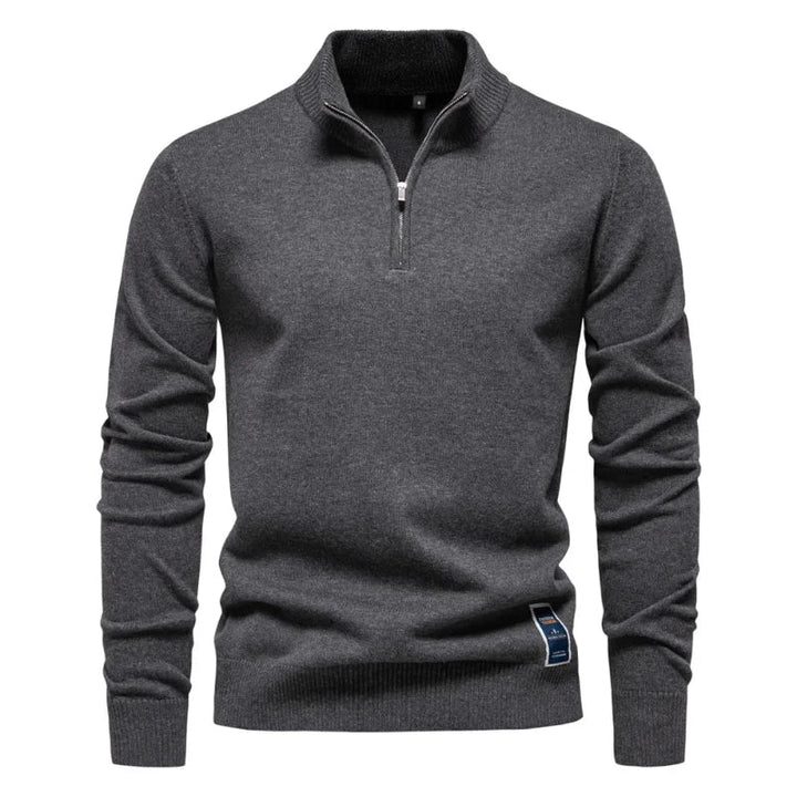 Daan I Pullover mit Reißverschluss