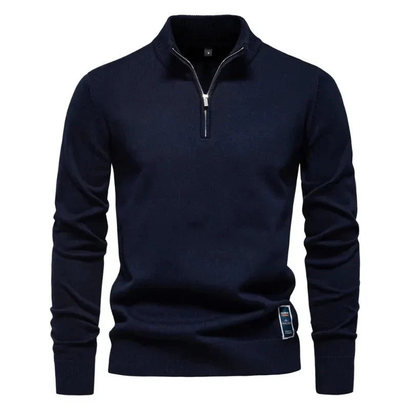 Daan I Pullover mit Reißverschluss