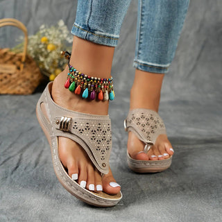 Élodie - Keil-Zehensandalen für Damen