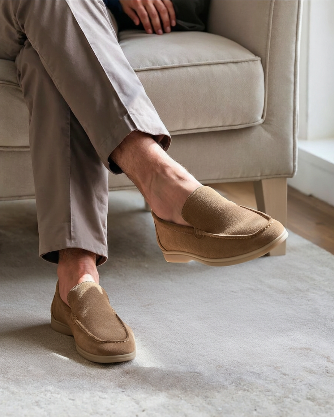 Old Money Premium Wildleder Slipper
