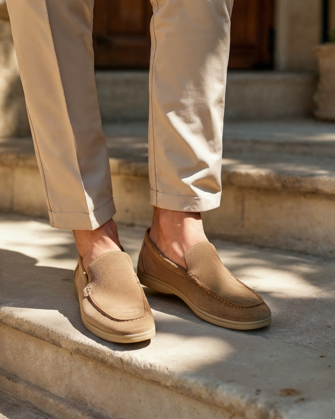 Old Money Premium Wildleder Slipper
