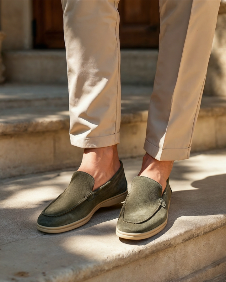 Old Money Premium Wildleder Slipper