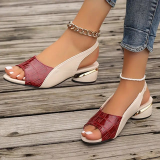 Gloria | Moderne Slingback-Sandalen