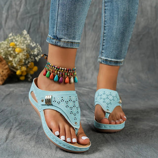Élodie - Keil-Zehensandalen für Damen
