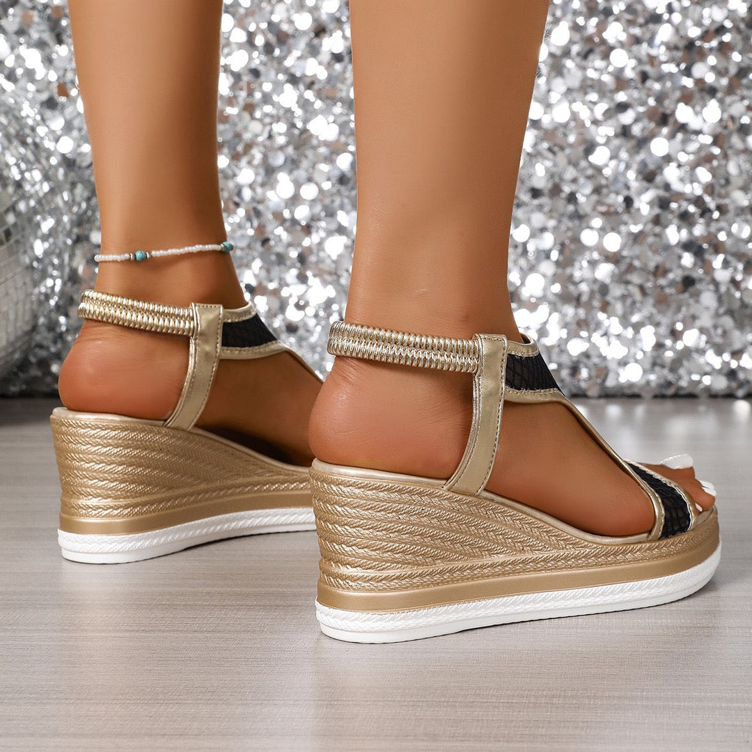 Hailey | Sandalen mit Keilabsatz
