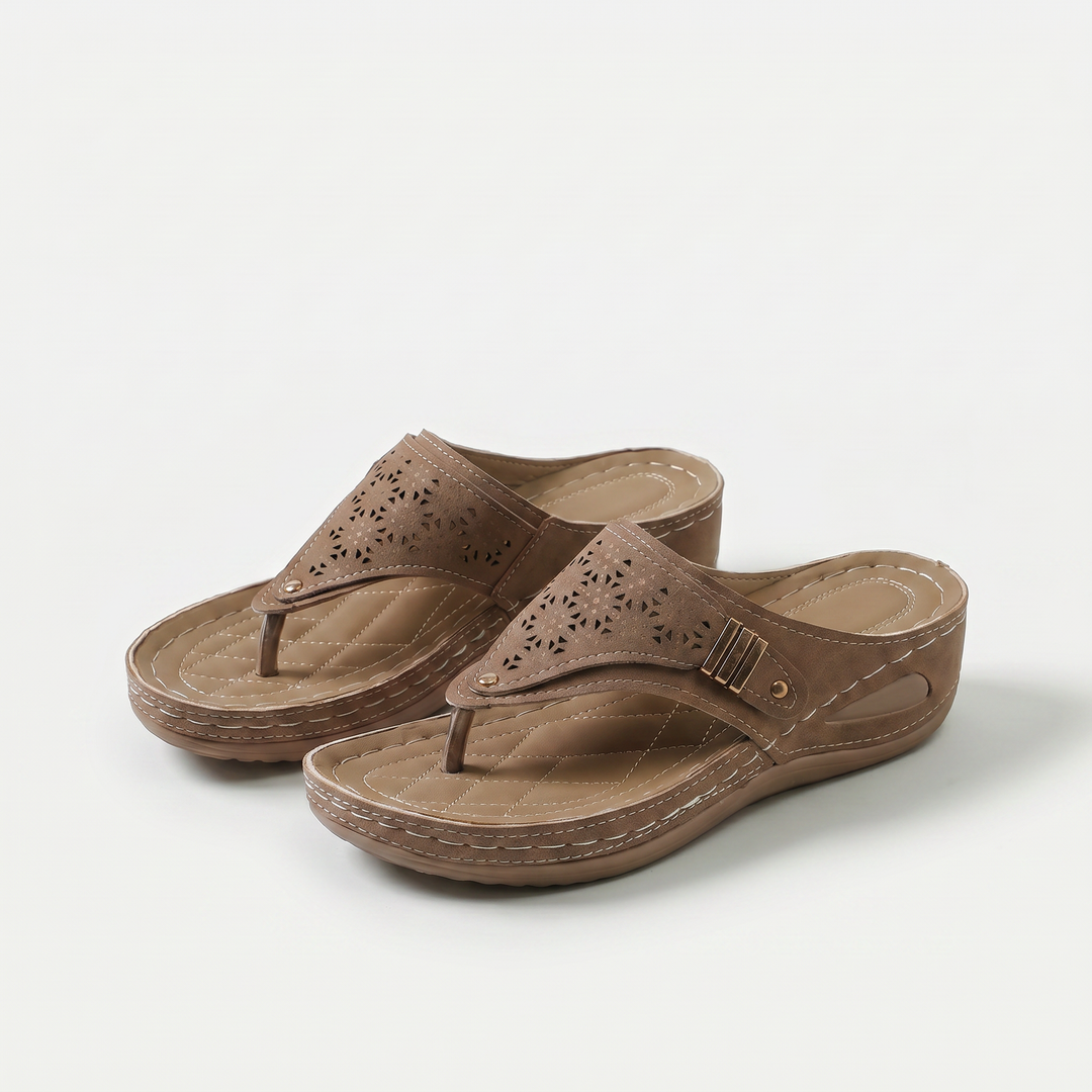 Élodie - Keil-Zehensandalen für Damen
