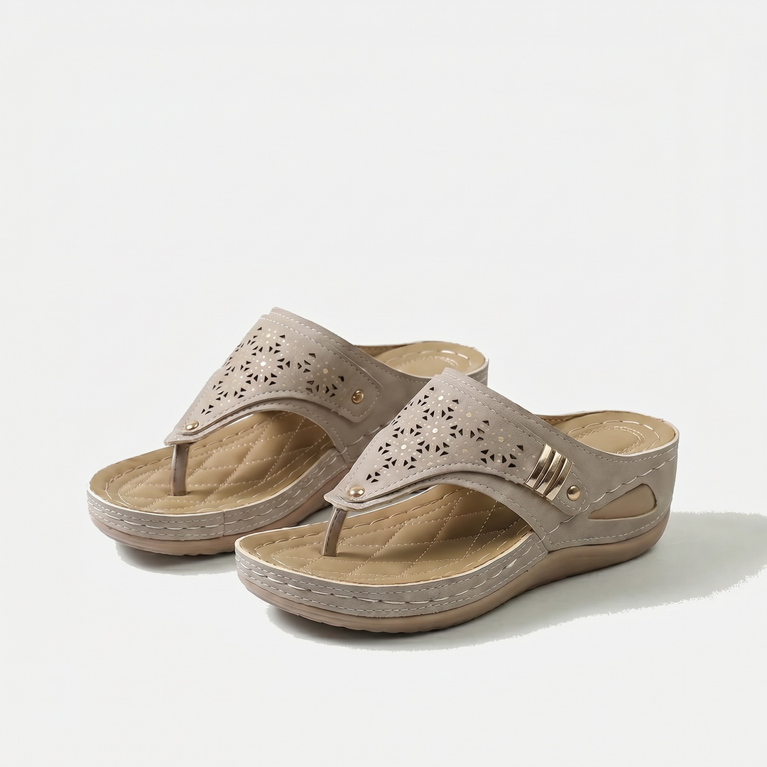 Élodie - Keil-Zehensandalen für Damen