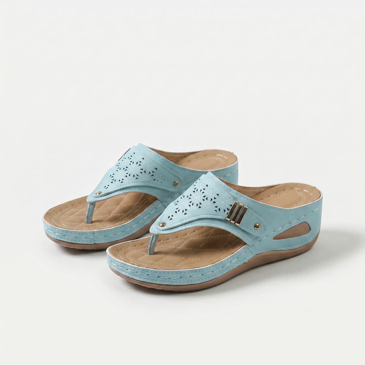 Élodie - Keil-Zehensandalen für Damen