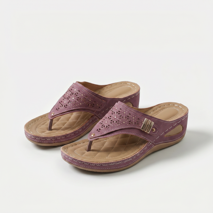 Élodie - Keil-Zehensandalen für Damen