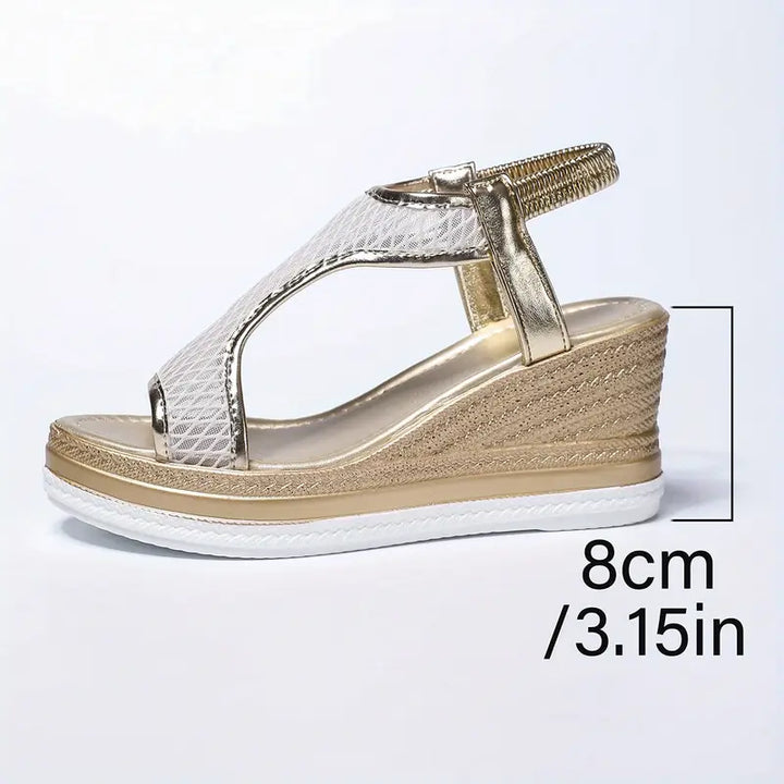 Hailey | Sandalen mit Keilabsatz