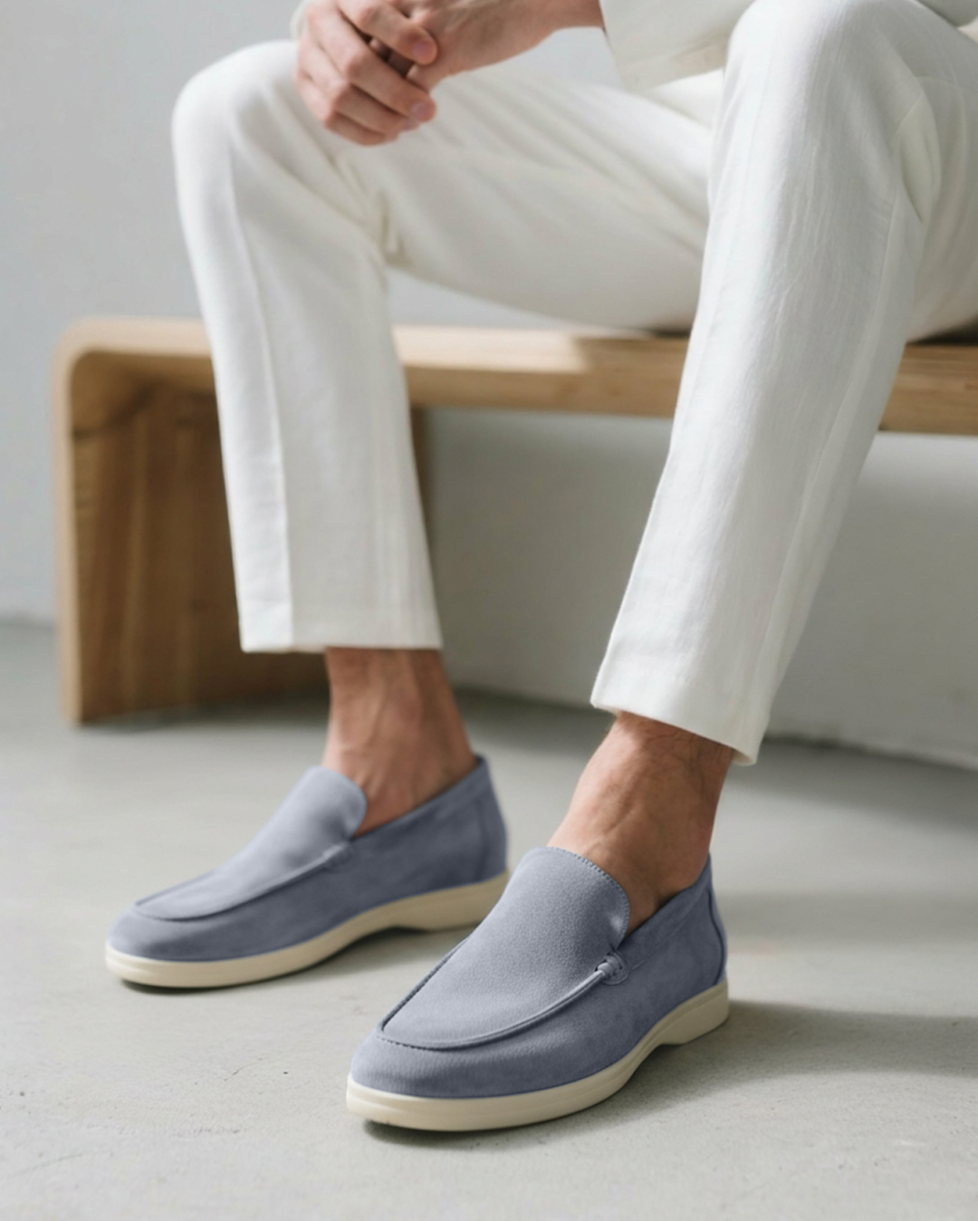 Old Money Wildleder Slipper