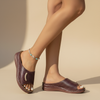 Joanna | Minimalistische Slip-On-Sandalen