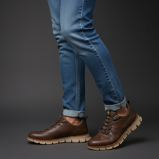 Jonas | Sneaker im Wingtip-Stil