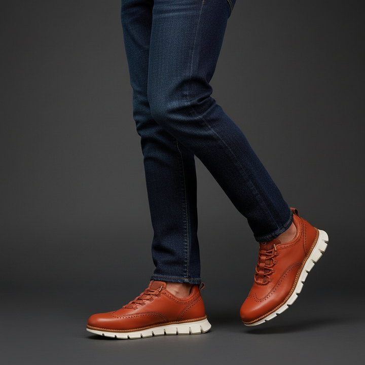 Jonas | Sneaker im Wingtip-Stil