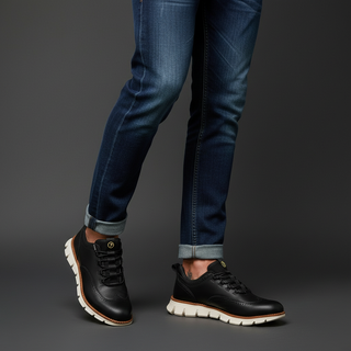 Jonas | Sneaker im Wingtip-Stil