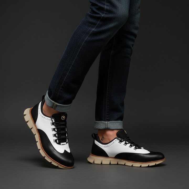 Jonas | Sneaker im Wingtip-Stil