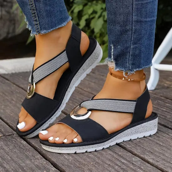 Zephiriane | Elegante Sandalen mit verstellbarem Riemen