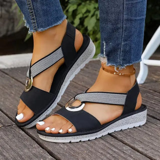 Doreen | Bequeme Slip-On Sandalen