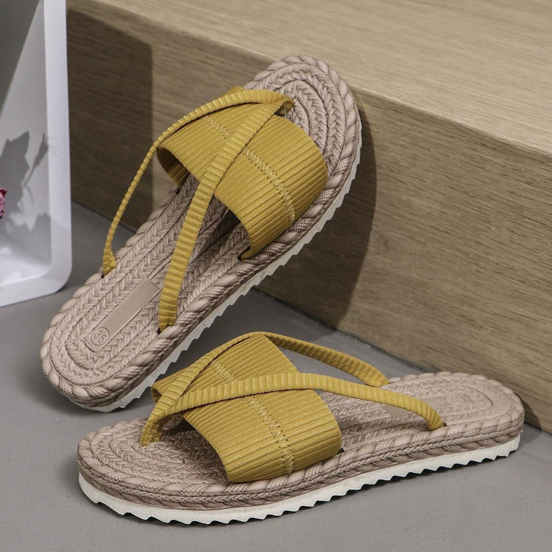 Josie | Lässige Espadrille-Pantoletten