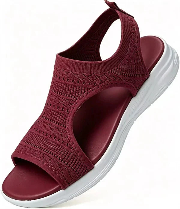 Lia - Atmungsaktive Sandalen mit offener Zehenpartie