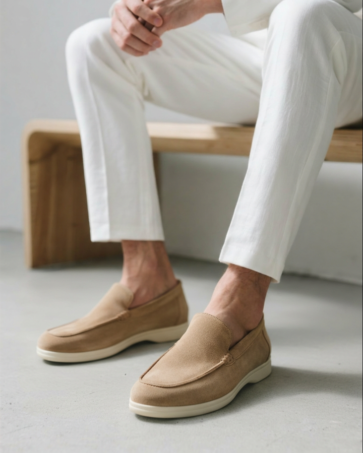 Old Money Wildleder Slipper