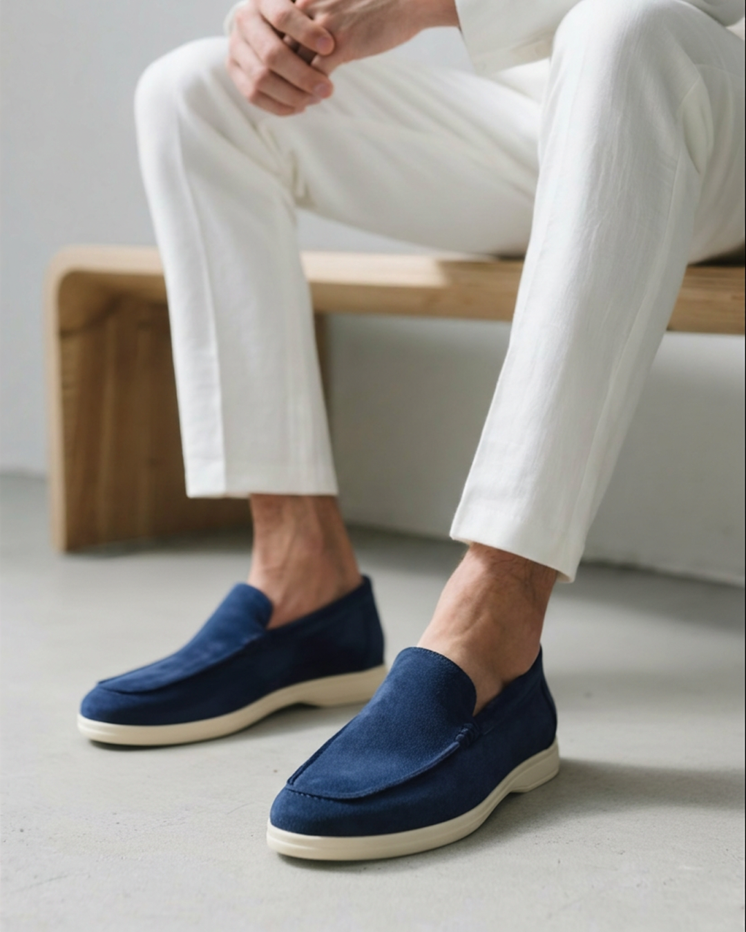 Old Money Wildleder Slipper