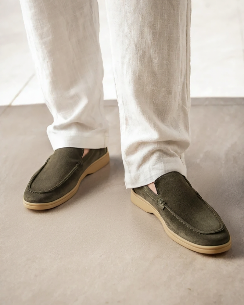 Old Money Premium Wildleder Slipper