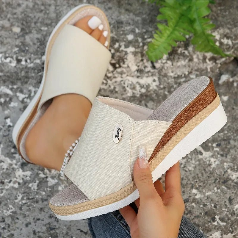 Talia | Moderne Komfort-Keilsandalen