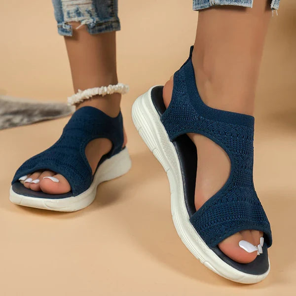 Lia - Atmungsaktive Sandalen mit offener Zehenpartie