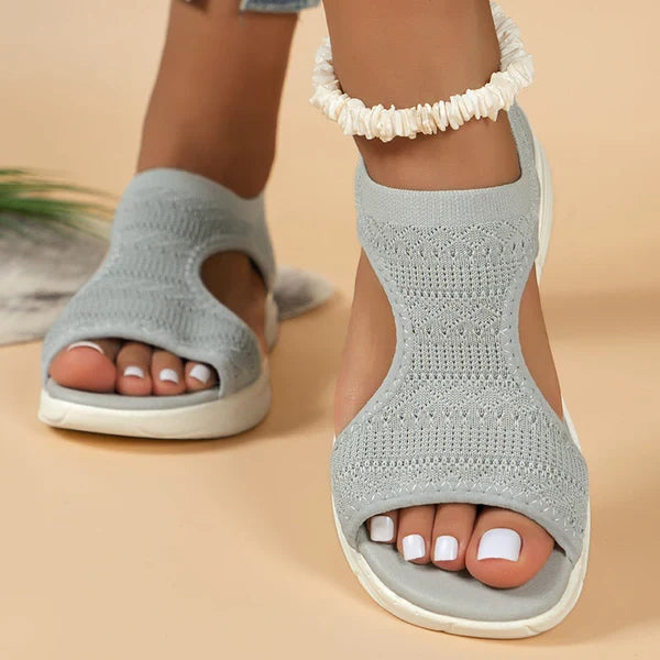 Lia - Atmungsaktive Sandalen mit offener Zehenpartie