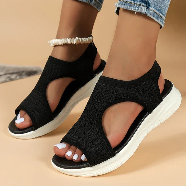 Lia - Atmungsaktive Sandalen mit offener Zehenpartie