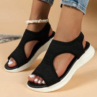 Lia - Atmungsaktive Sandalen mit offener Zehenpartie