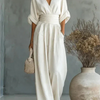 Marina | Lockerer Jumpsuit mit weitem Bein