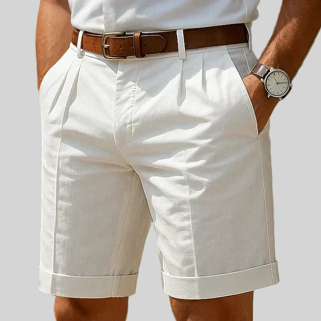 LAURENT MONACO | PLISSÉ SOMMERSHORT FÜR HERREN