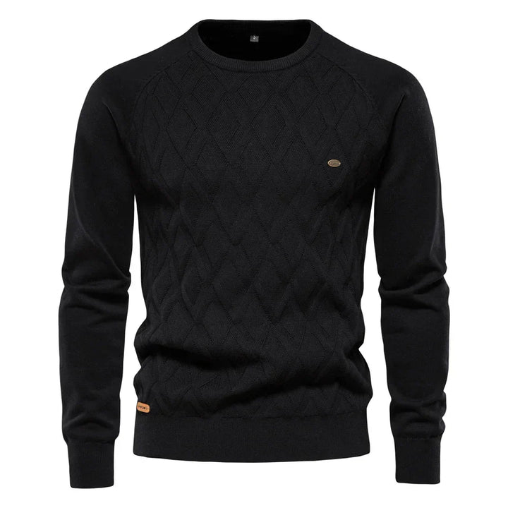 Daniel | Herren Pullover mit Karodesign