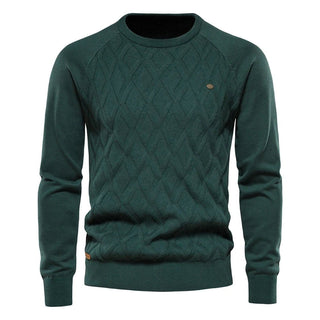 Daniel | Herren Pullover mit Karodesign