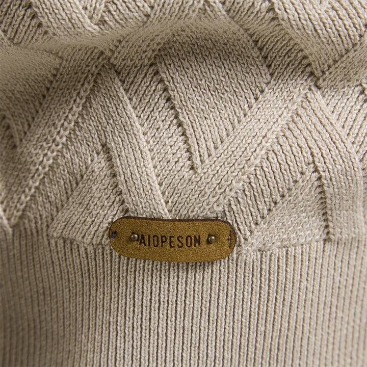 Daniel | Herren Pullover mit Karodesign