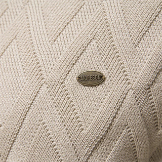 Daniel | Herren Pullover mit Karodesign