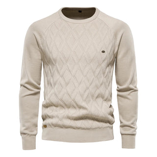 Daniel | Herren Pullover mit Karodesign