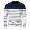 Sebastian | Herrenpullover mit Streifendesign