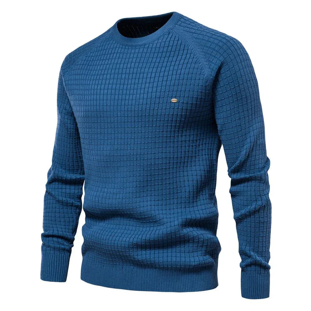 Vincent | Herrenpullover mit Rautenmuster