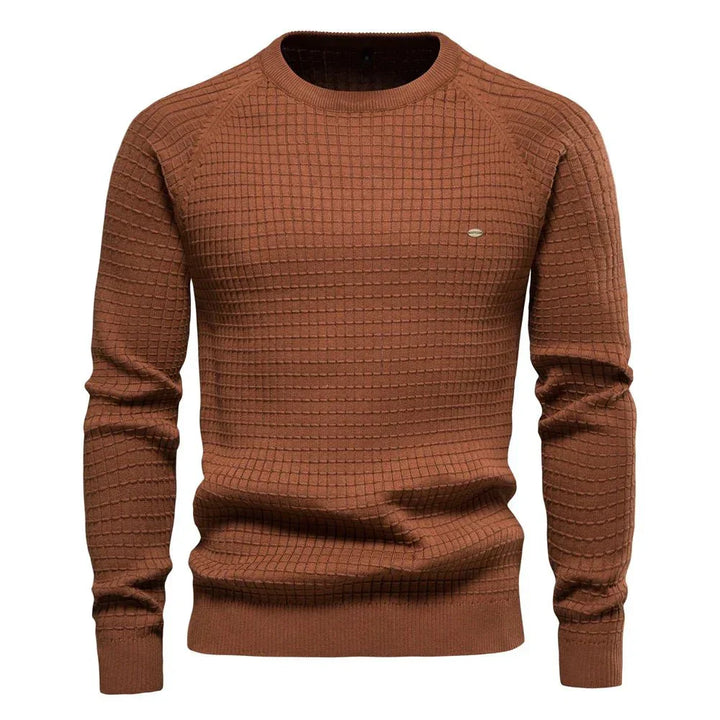 Vincent | Herrenpullover mit Rautenmuster