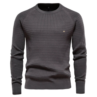 Vincent | Herrenpullover mit Rautenmuster