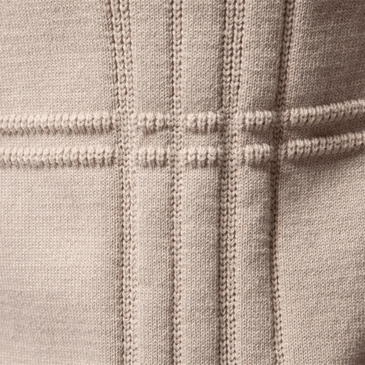 Gabriel | Herrenpullover mit Rautendesign