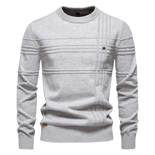 Gabriel | Herrenpullover mit Rautendesign