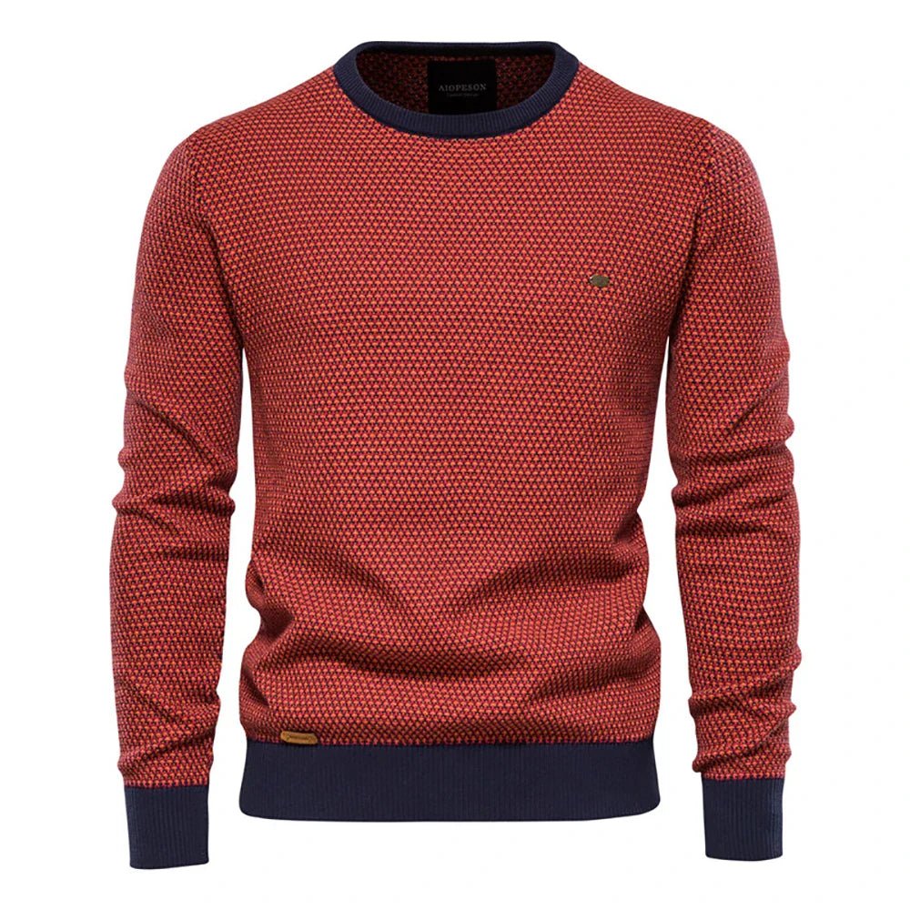 Julius | Herrenpullover mit Rautenmuster