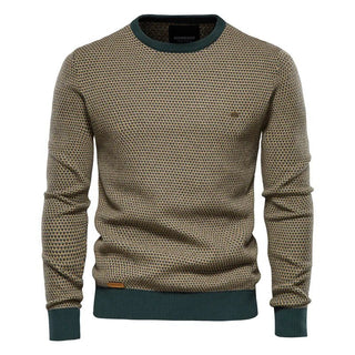 Julius | Herrenpullover mit Rautenmuster