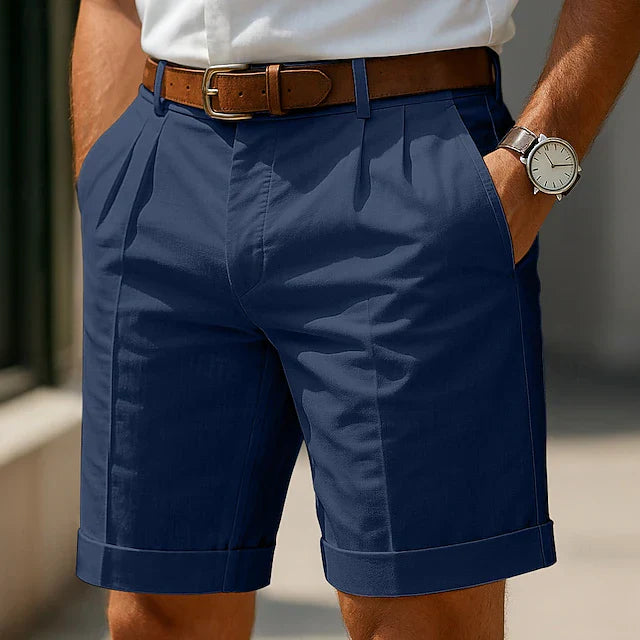 LAURENT MONACO | PLISSÉ SOMMERSHORT FÜR HERREN